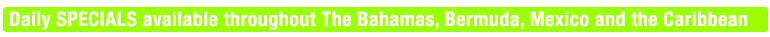 Caribbean vacation specials