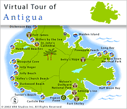 Antigua map