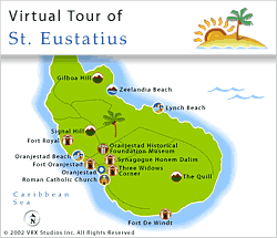 St. Eustatius map